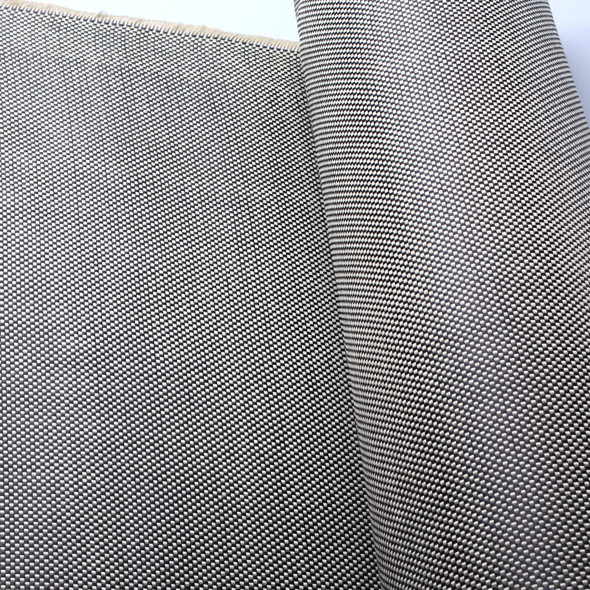 碳 3K 纤维芳纶 1500D 平纹 190g/m2 混合面料 碳芳纶纱机织布