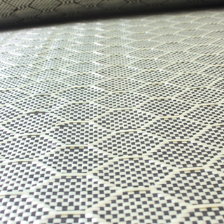 汽车零件用增强型3K蜂窝六边形芳纶碳纤维织物